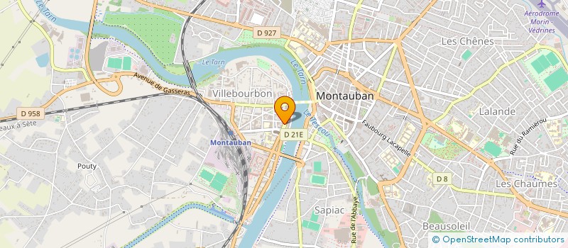 localisation de l'entreprise MONSIEUR JEROME RENARD  MONTAUBAN