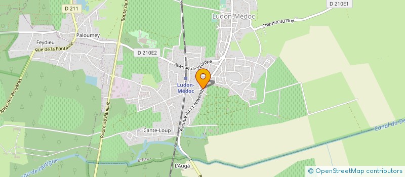 localisation de l'entreprise MONSIEUR JEROME RENARD à LUDON-MEDOC