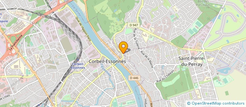 localisation de l'entreprise MONSIEUR JEROME RENEAUME à CORBEIL ESSONNES