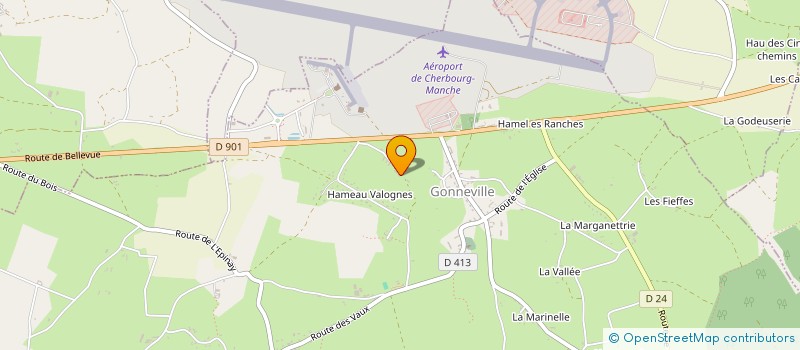 localisation de l'entreprise MONSIEUR JEROME REVEL à GONNEVILLE-LE THEIL