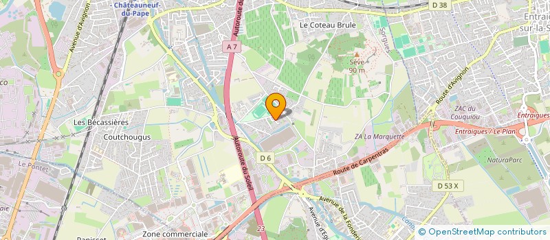 localisation de l'entreprise MONSIEUR JEROME REY  SORGUES