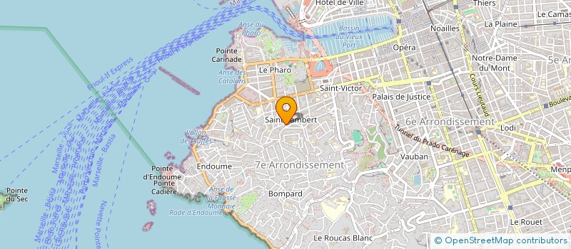 localisation de l'entreprise MONSIEUR JEROME REYNAUD à MARSEILLE
