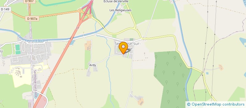 localisation de l'entreprise MONSIEUR JEROME RIAND à SERMOISE-SUR-LOIRE