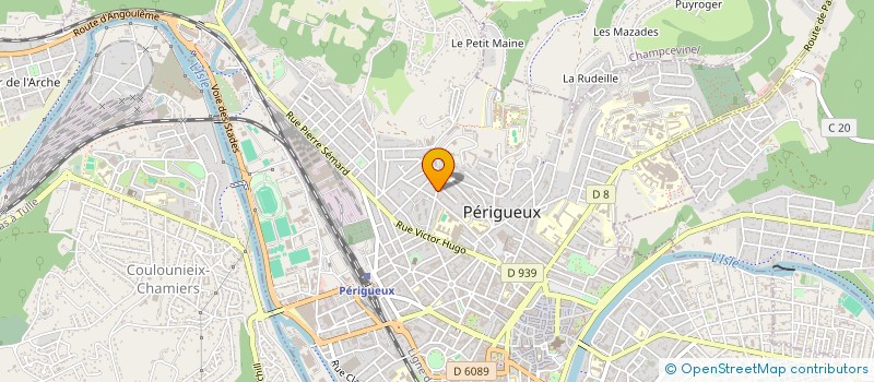 localisation de l'entreprise MONSIEUR JEROME RIBOULET à PERIGUEUX