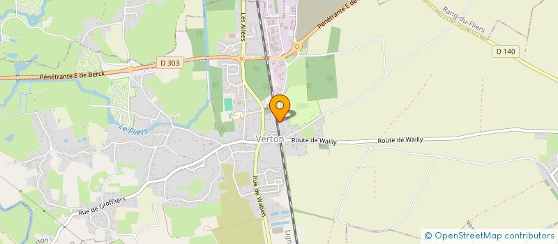 localisation de l'entreprise MONSIEUR JEROME RICHARD  VERTON