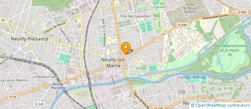 localisation de l'entreprise MONSIEUR JEROME RICHER à NEUILLY-SUR-MARNE