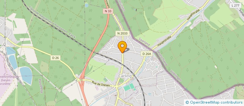 localisation de l'entreprise MONSIEUR JEROME RICHT  CARLING