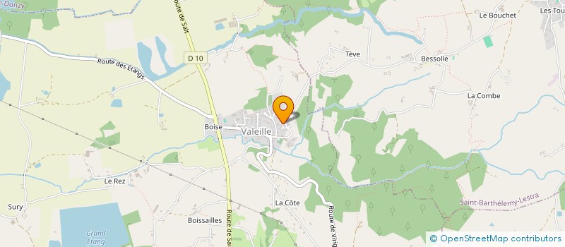 localisation de l'entreprise MONSIEUR JEROME RIFFIER  VALEILLE