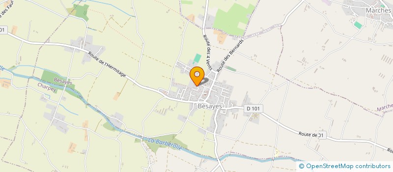 localisation de l'entreprise MONSIEUR JEROME RIOUFOL  BESAYES