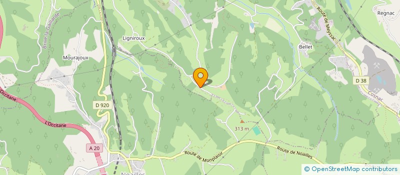 localisation de l'entreprise MONSIEUR JEROME RIVIERE  BRIVE LA GAILLARDE