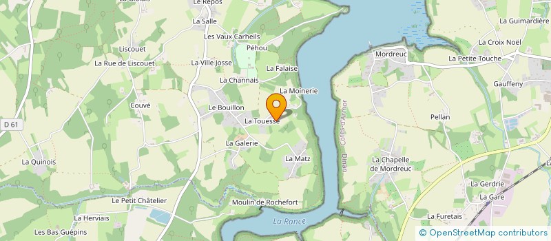 localisation de l'entreprise MONSIEUR JEROME ROBERT  POMMERET