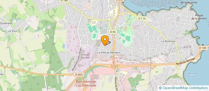 localisation de l'entreprise MONSIEUR JEROME ROBERT  DINARD