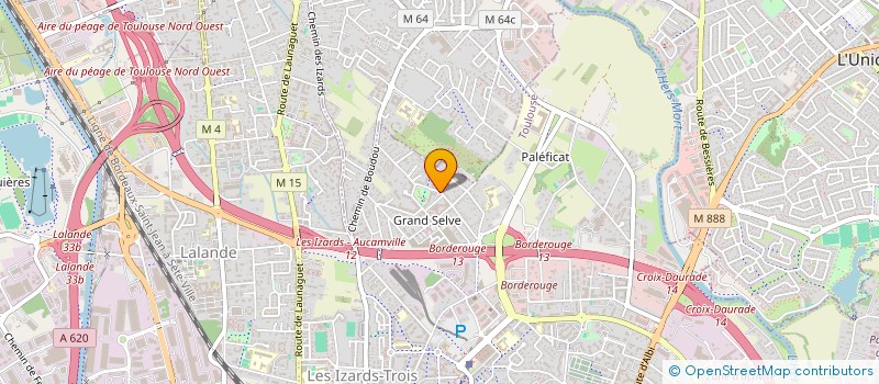 localisation de l'entreprise MONSIEUR JEROME ROBERT  TOULOUSE