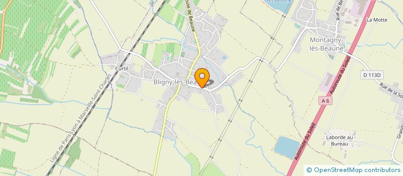 localisation de l'entreprise MONSIEUR JEROME ROBERT SUDOUR  BLIGNY-LES-BEAUNE