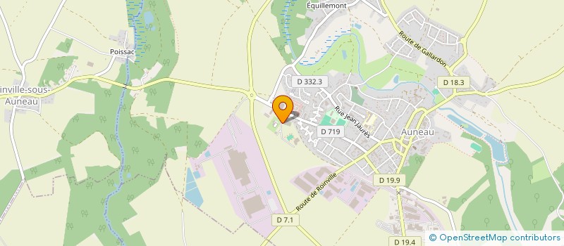 localisation de l'entreprise MONSIEUR JEROME ROBIEU  ERNEE