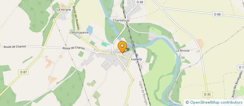 localisation de l'entreprise MONSIEUR JEROME ROBINET  LUNERY
