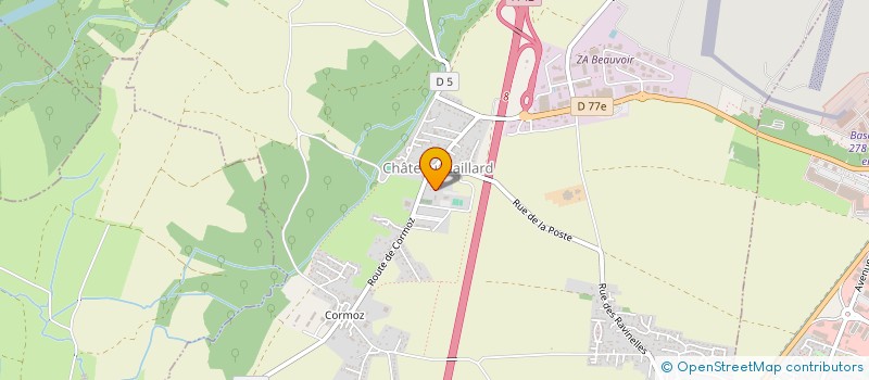 localisation de l'entreprise MONSIEUR JEROME ROCH OLIVA à CHATEAU-GAILLARD