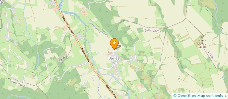 localisation de l'entreprise MONSIEUR JEROME RODRIGUEZ  BARLEST