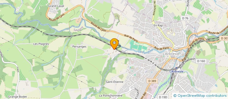 localisation de l'entreprise MONSIEUR JEROME ROMAND  LENTILLY