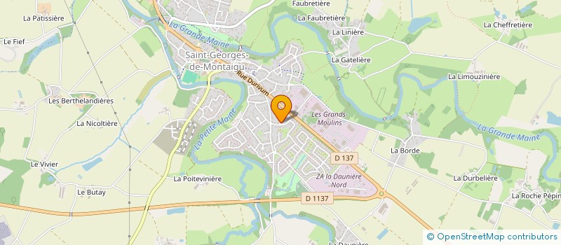 localisation de l'entreprise MONSIEUR JEROME ROMAND à MONTAIGU-VENDEE