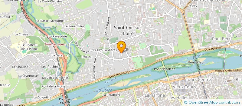localisation de l'entreprise MONSIEUR JEROME ROQUE FORTUNATO VAZ à SAINT-CYR-SUR-LOIRE