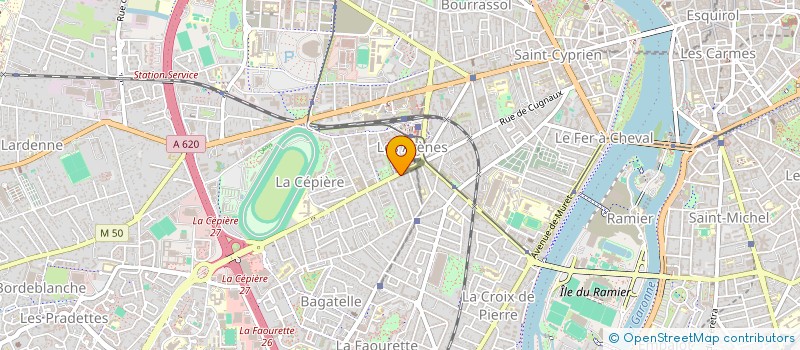 localisation de l'entreprise MONSIEUR JEROME ROQUES à TOULOUSE