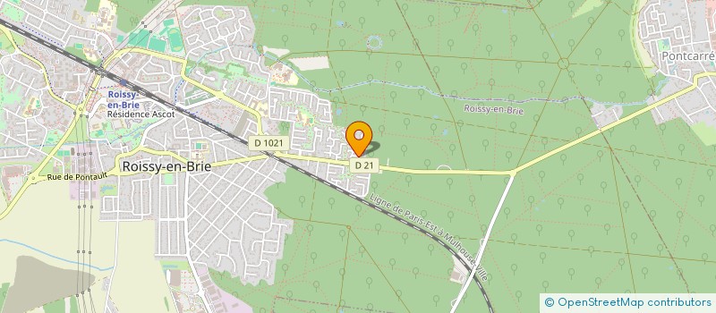 localisation de l'entreprise MONSIEUR JEROME ROQUIN  ROISSY-EN-BRIE