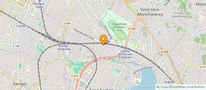 localisation de l'entreprise MONSIEUR JEROME ROSIK à EAUBONNE