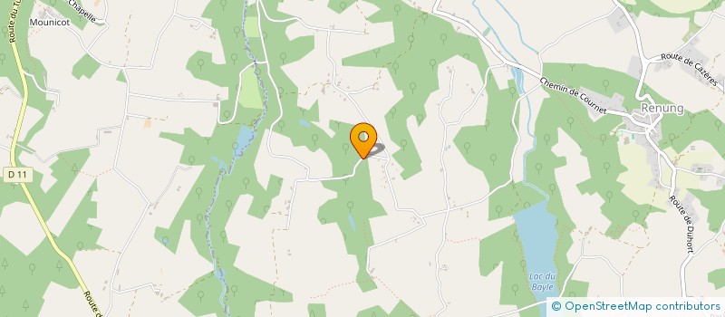 localisation de l'entreprise MONSIEUR JEROME ROSSI  RENUNG