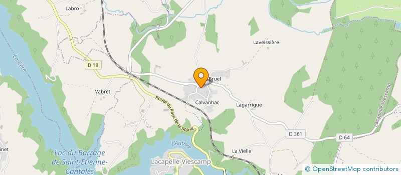 localisation de l'entreprise MONSIEUR JEROME ROUCHES à LACAPELLE-VIESCAMP