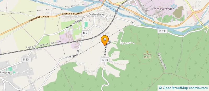 localisation de l'entreprise MONSIEUR JEROME ROUEDE  VALENTINE