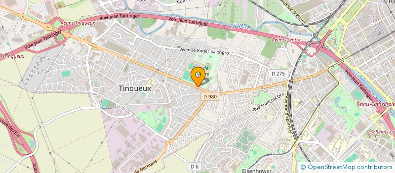 localisation de l'entreprise MONSIEUR JEROME ROUGER  TINQUEUX