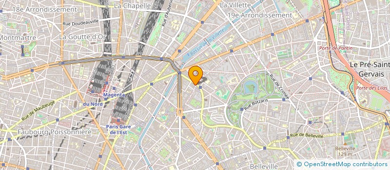 localisation de l'entreprise MONSIEUR JEROME ROUILLARD  PARIS