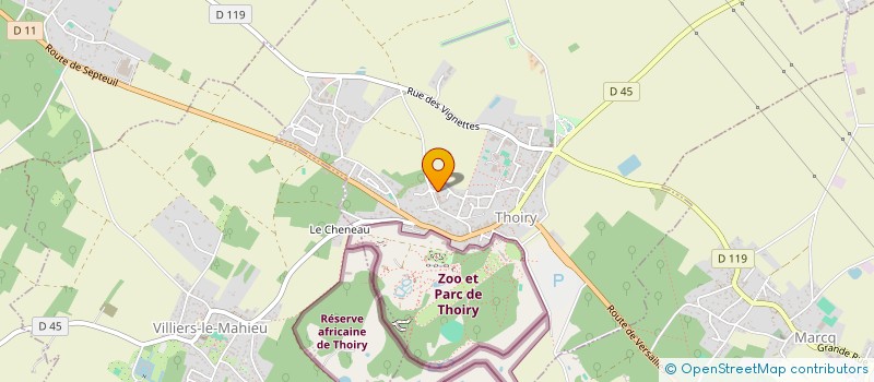 localisation de l'entreprise MONSIEUR JEROME ROUJET  DAMMARTIN-EN-SERVE