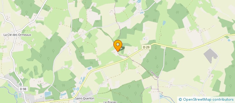 localisation de l'entreprise MONSIEUR JEROME ROULEAU  LAMNAY