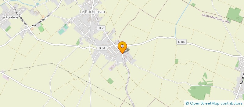 localisation de l'entreprise MONSIEUR JEROME ROULET  CHAMPIGNY EN ROCHEREAU