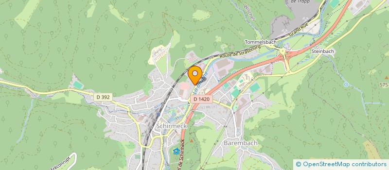 localisation de l'entreprise MONSIEUR JEROME ROUQUETTE  LA BROQUE