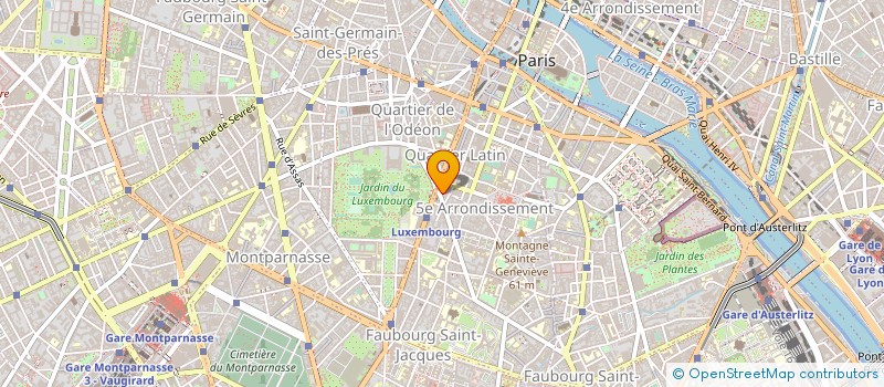 localisation de l'entreprise MONSIEUR JEROME ROUSSEAU  PARIS