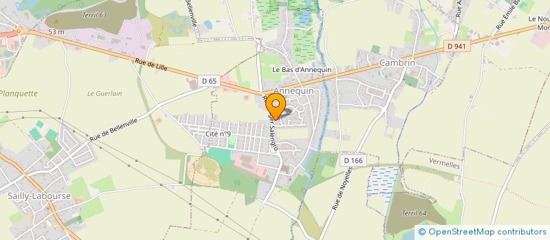 localisation de l'entreprise MONSIEUR JEROME ROUSSET à ANNEQUIN