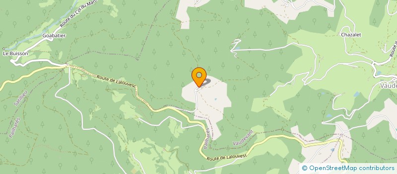 localisation de l'entreprise MONSIEUR JEROME ROUSSET  VAUDEVANT