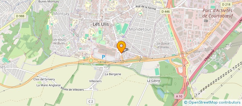 localisation de l'entreprise MONSIEUR JEROME ROUSSIER à LES ULIS