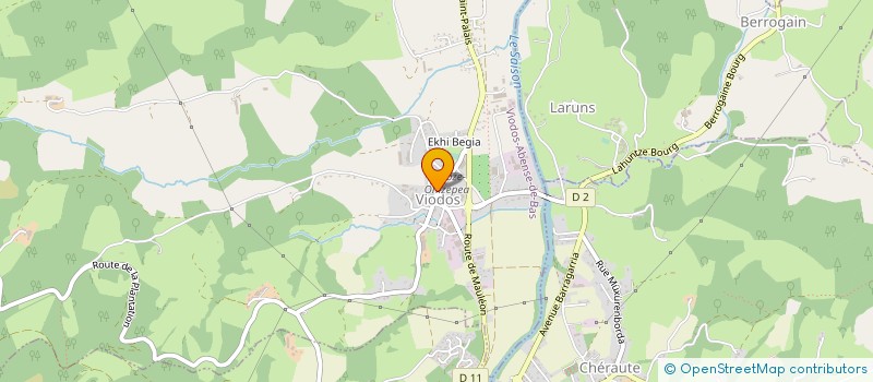 localisation de l'entreprise MONSIEUR JEROME ROUX  BARCUS