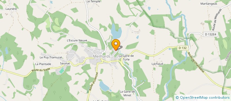 localisation de l'entreprise MONSIEUR JEROME ROUX à MEILHARDS