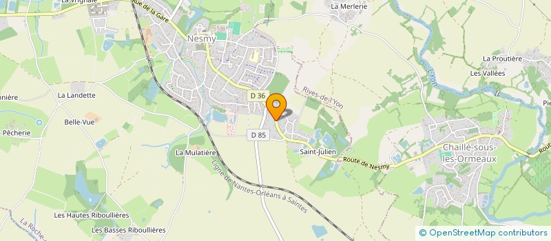 localisation de l'entreprise MONSIEUR JEROME ROY  NESMY