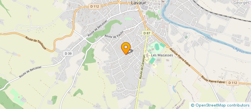 localisation de l'entreprise MONSIEUR JEROME ROYER à LAVAUR