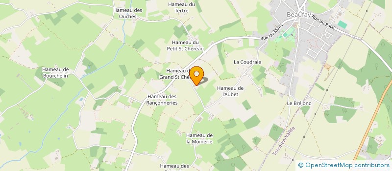 localisation de l'entreprise MONSIEUR JEROME ROYER à BEAUFAY