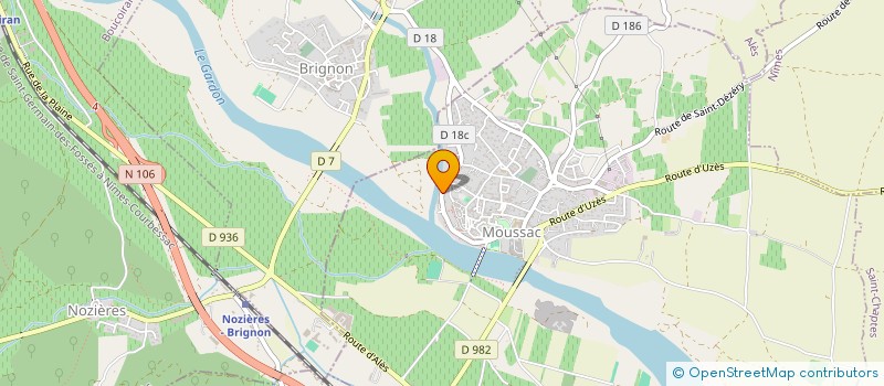 localisation de l'entreprise MONSIEUR JEROME ROYO  MOUSSAC