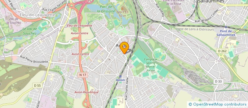 localisation de l'entreprise MONSIEUR JEROME RUAMPS  AVION