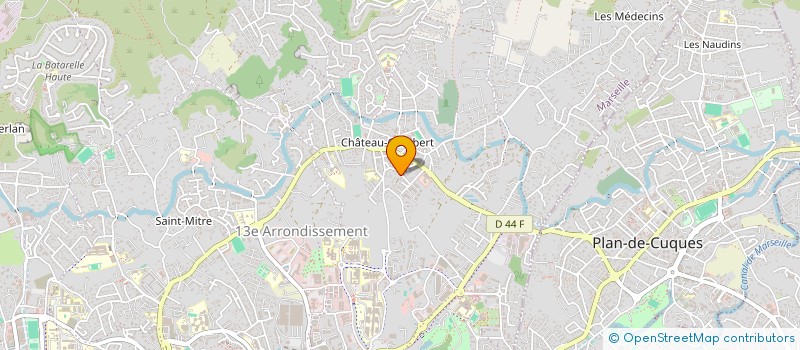 localisation de l'entreprise MONSIEUR JEROME RUCCIONE à MARSEILLE 13EME