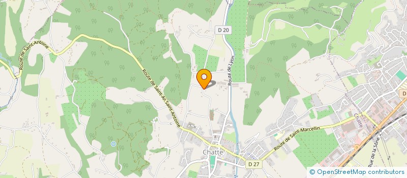 localisation de l'entreprise MONSIEUR JEROME SACHINDRAN  CHATTE